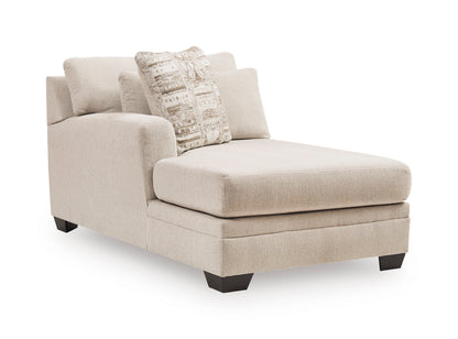 Mandi Point 3-Piece Double Chaise Sleeper Sectional