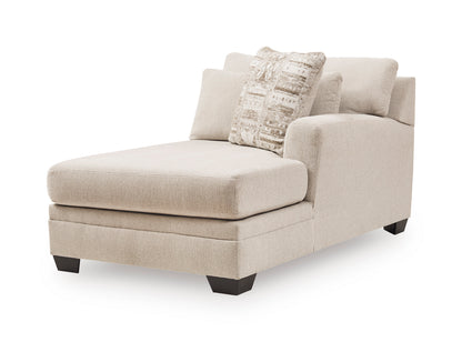 Mandi Point 3-Piece Double Chaise Sleeper Sectional