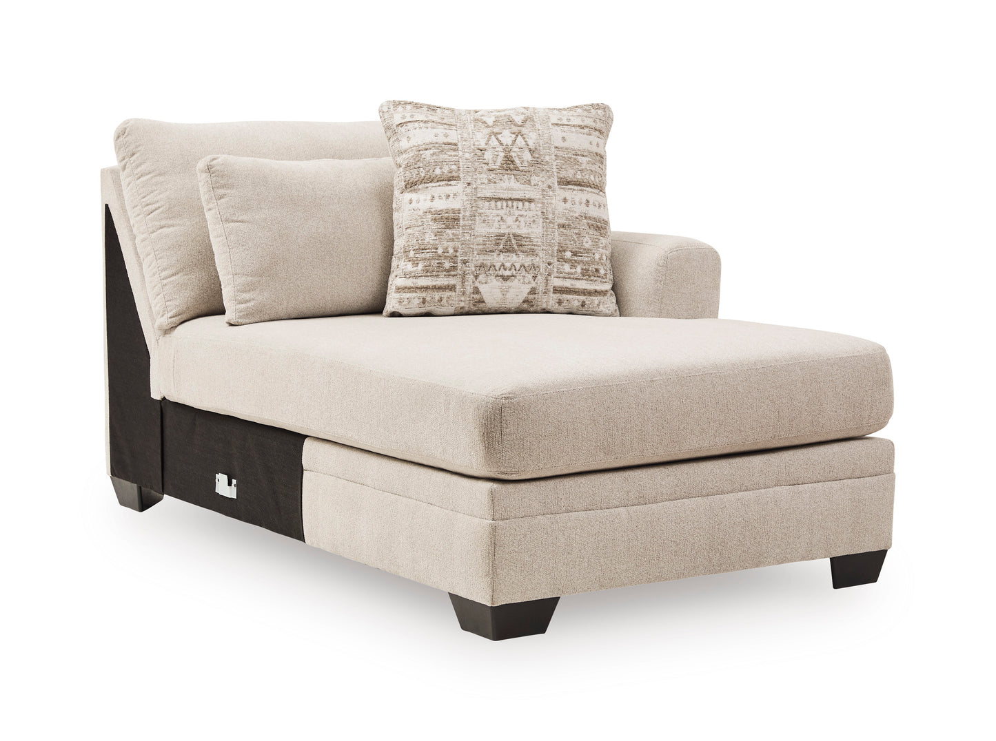Mandi Point 3-Piece Double Chaise Sleeper Sectional