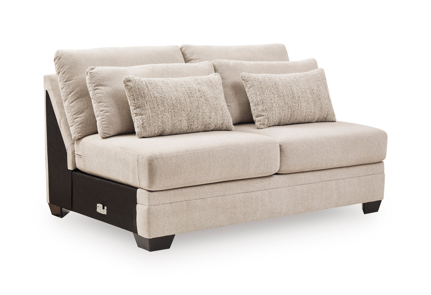 Mandi Point Armless Loveseat