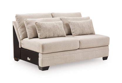Mandi Point Armless Loveseat