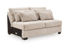 Mandi Point Armless Loveseat