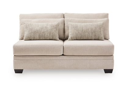 Mandi Point Armless Loveseat