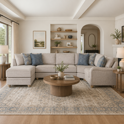 Huntsworth 5-Piece Sectional with Chaise