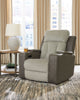 Stately Check PWR Recliner/ADJ Headrest