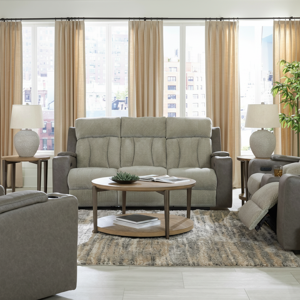 Stately Check PWR Set /ADJ Headrest