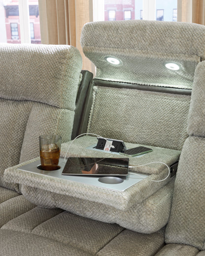 Stately Check PWR Set /ADJ Headrest