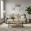 Stately Check PWR REC Sofa with ADJ Headrest