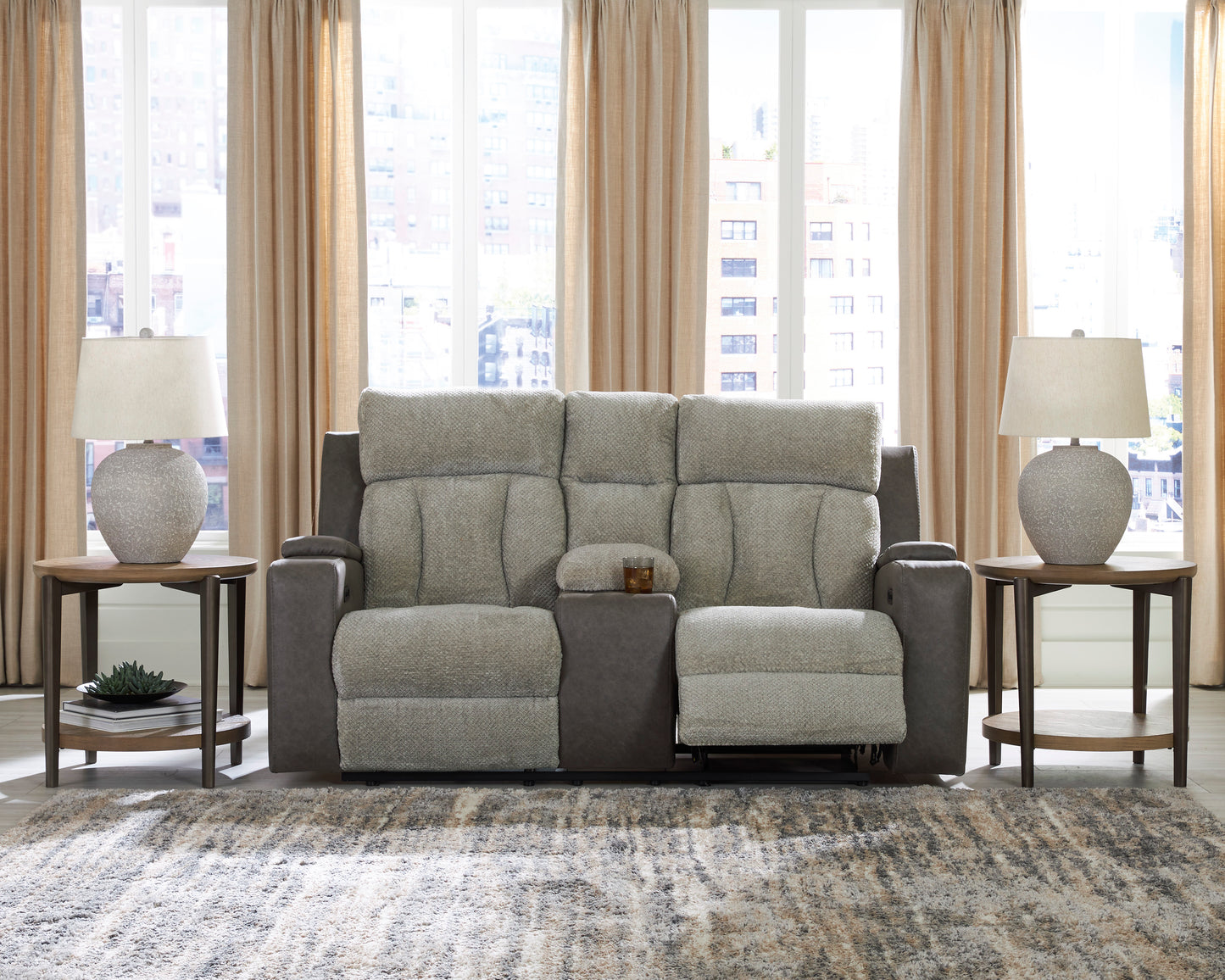 Stately Check PWR Set /ADJ Headrest