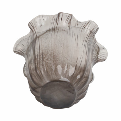 14" Varese Short Italian Art Glass Vase