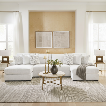 Wynncroft Manor 3-Piece Double Chaise Sectional