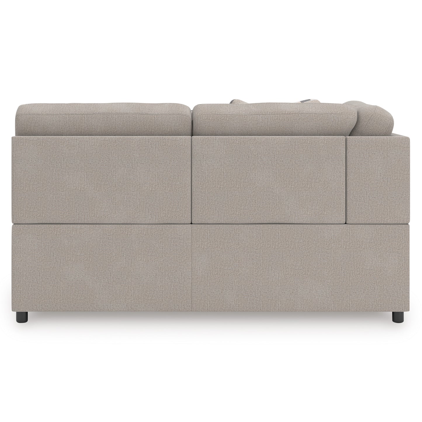 Flaglere  Armless Loveseat with Wedge|Ashley Homestore