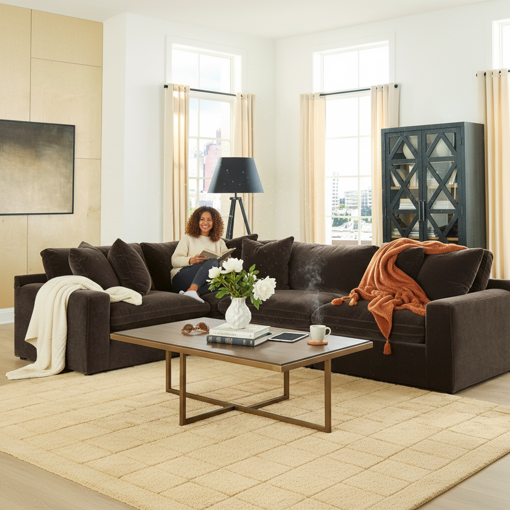 Maxton Heights 4-Piece Sectional