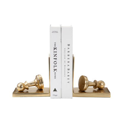 S/2 11" Julian Chess Bookends