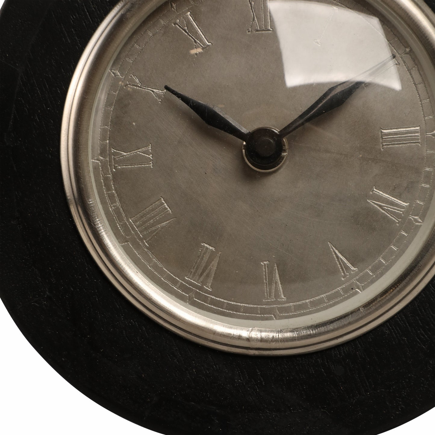 13" Lester Wood Desk Clock