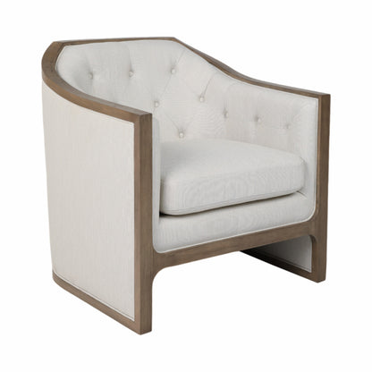 34" Mercier Accent Chair, Gray