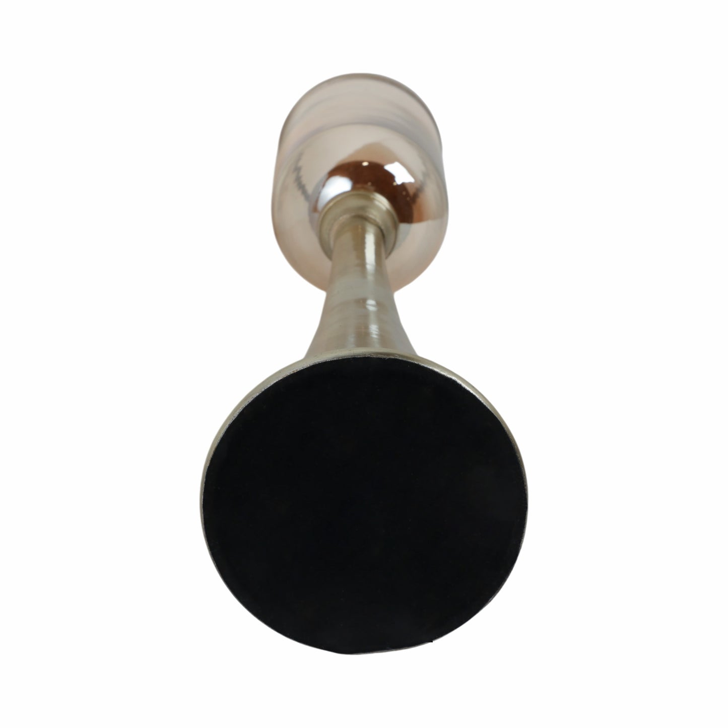 34" Illum Small Gold Glass Candle Hurricane