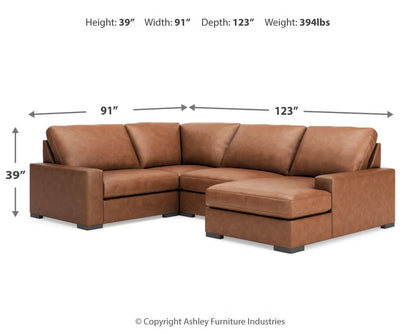 Calden 4-Piece Sectional with Chaise |73609S11