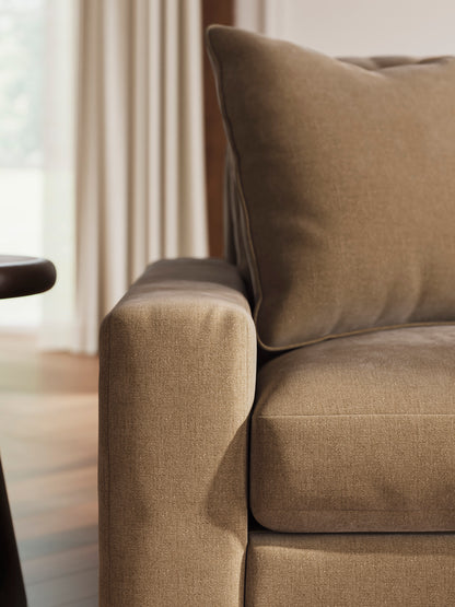 Calden Sofa Set with 2 Free Dual Table Lamp Silver