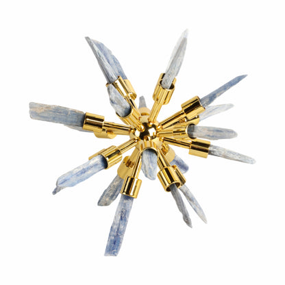 8" Fiona Small Blue Stone Starburst Statuary Kd