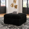 Midnight-Madness Oversized Accent Ottoman