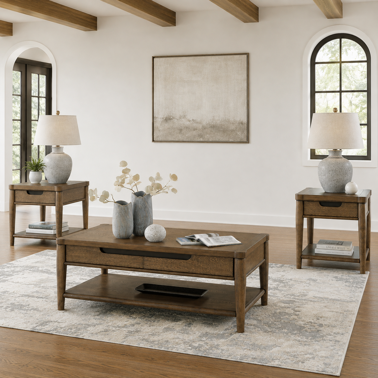 Roanhowe Coffee Table Set