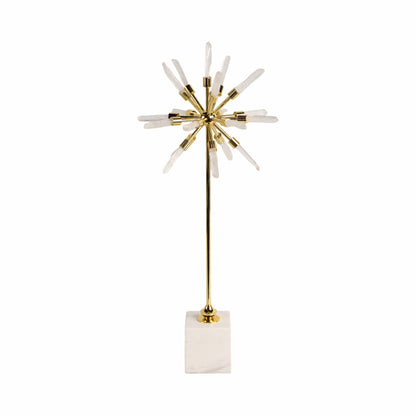 21" Darra Large Crystal Starburst Statuary