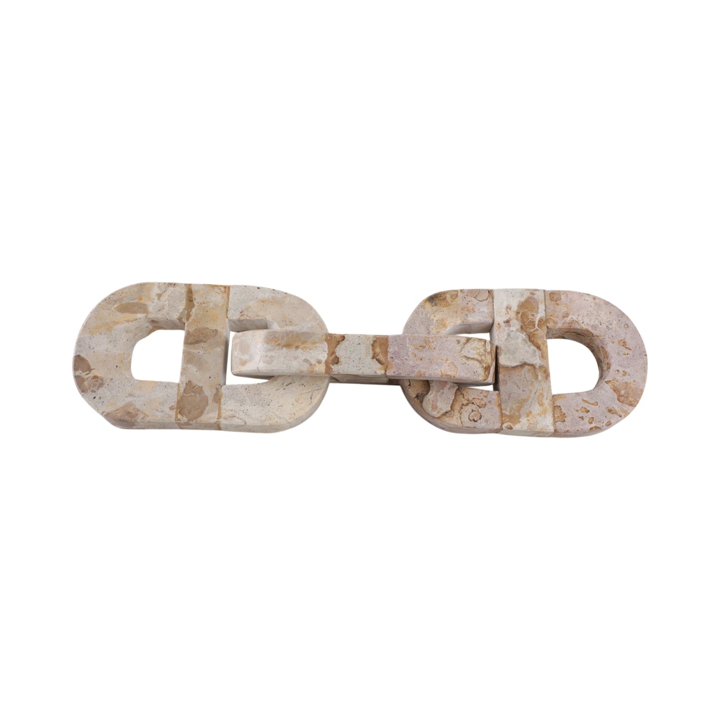 16" Pompano Beige Marble Chain