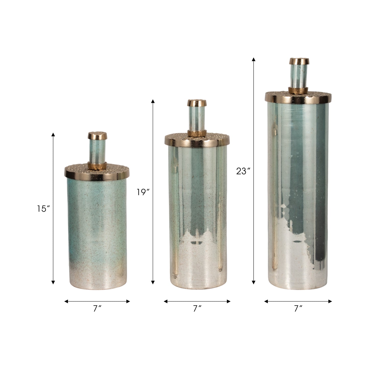 EV19485| Glass Vases