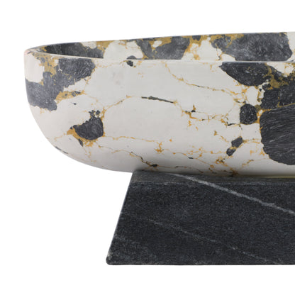 18" Calhoun Bowl With Marble Base