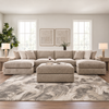 Reston Cove 4-Piece Double Chaise Sectional