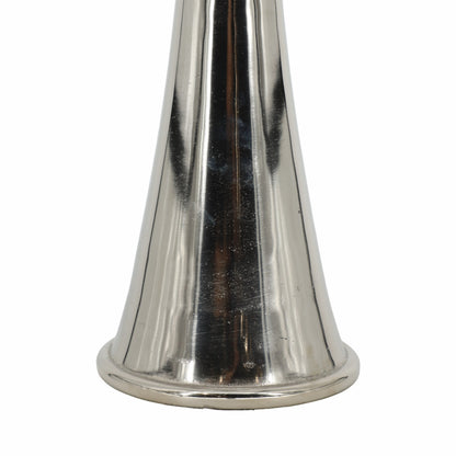 43" Radiant Large Silver Glass Candle Hurricane