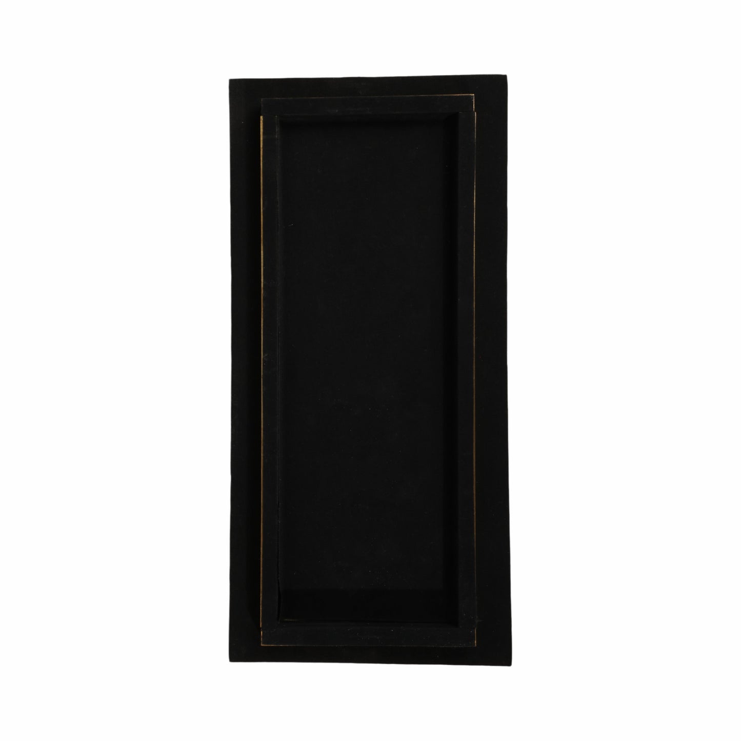 S/2 18/22" Gomez Gold Resin Trays