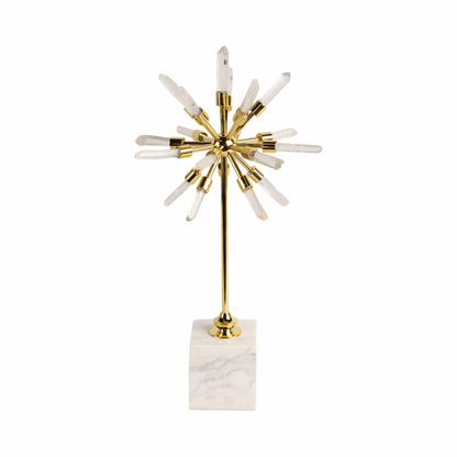 16" Darra Small Crystal Starburst Statuary