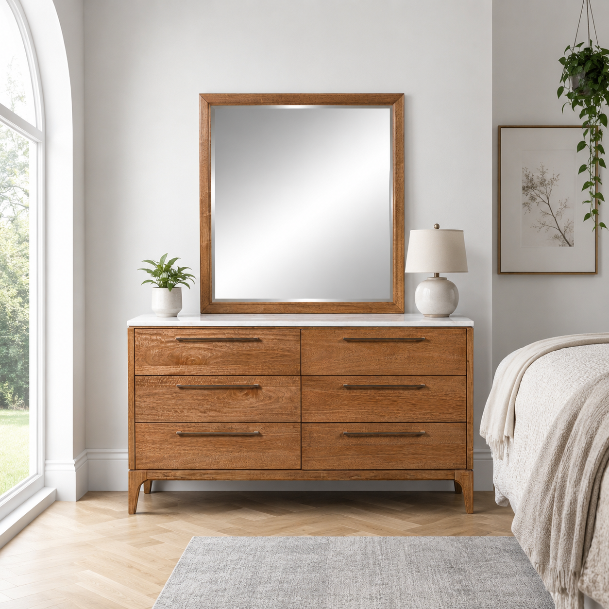 Linderson Dresser and Mirror
