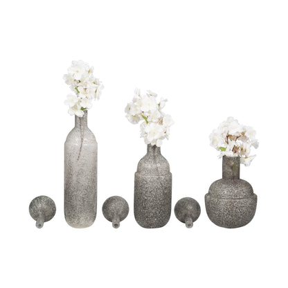 EV19451-02  Glass Vases( Sagebrook Home  )
