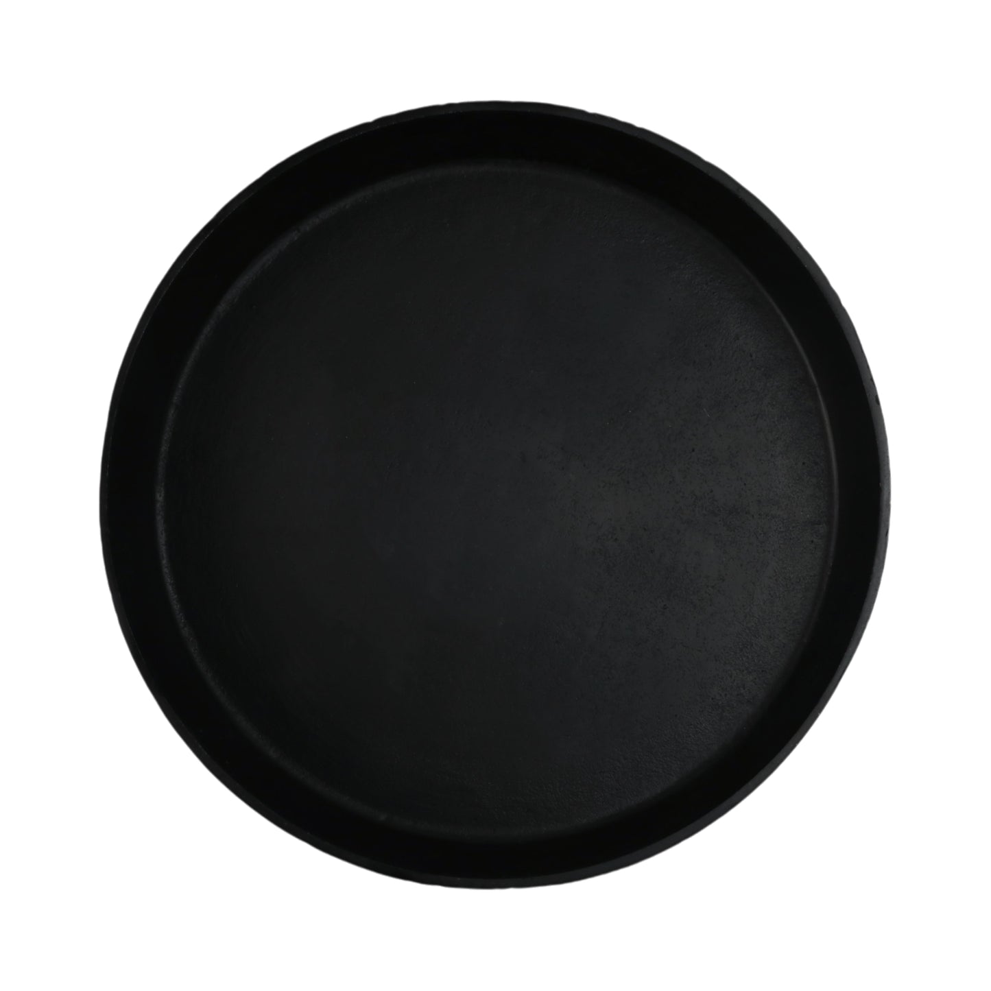 EV19193 |14" Cali Metal Pedestal Tray, Black