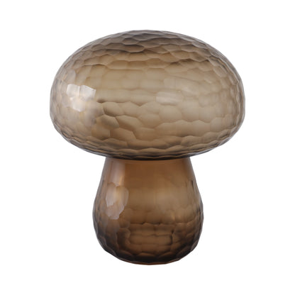 12" Limoge Small Glass Mushroom