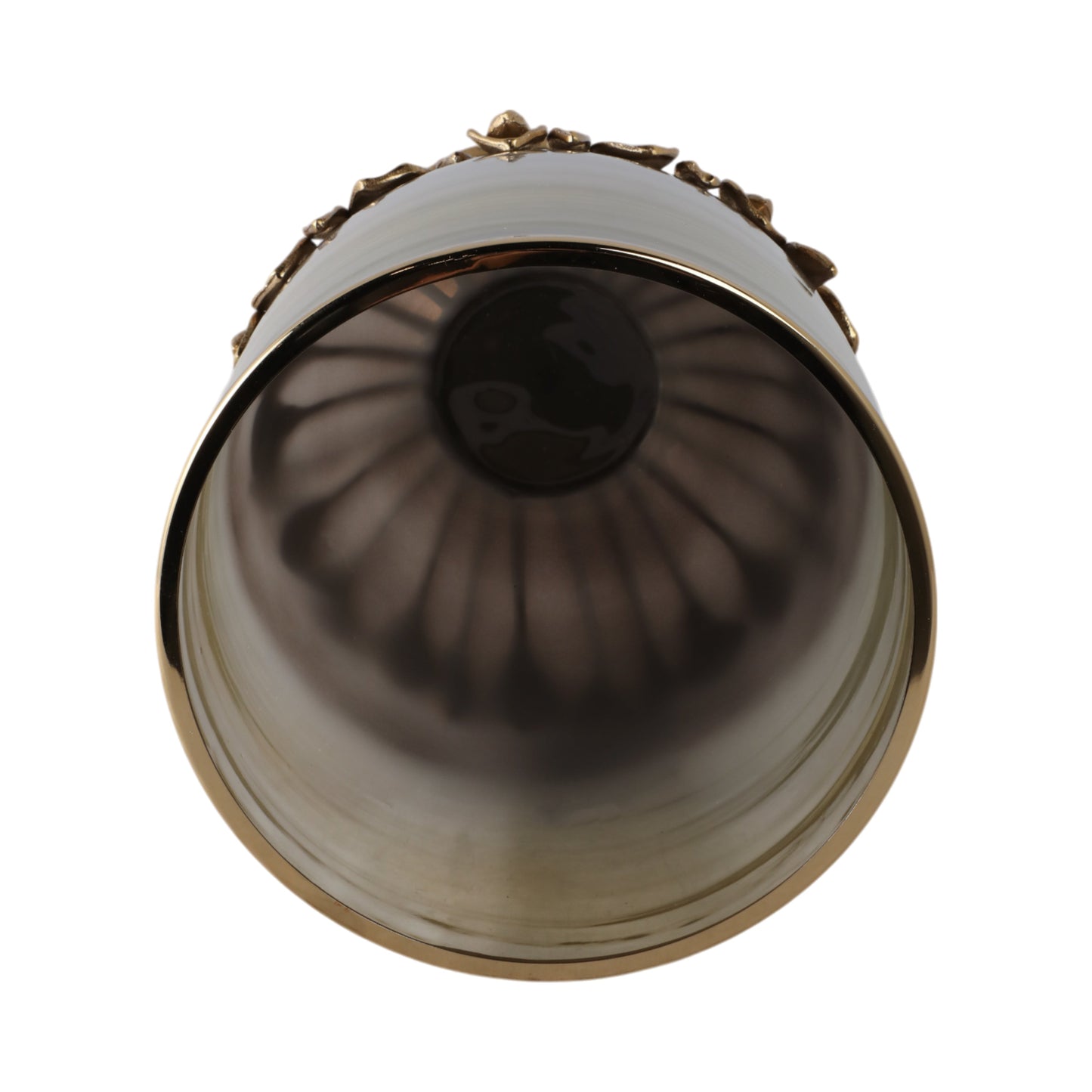 19" Eaves Large Glass And Metal Hurricane