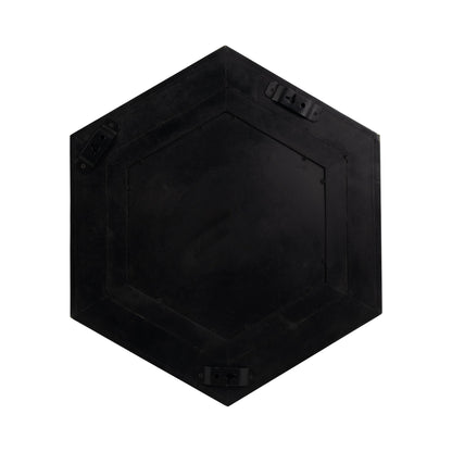 20x20" Warwin Champagne Clad Hexagon Mirror