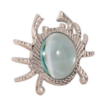 20716-02 |7" Crab Magnifying Glass, Silver