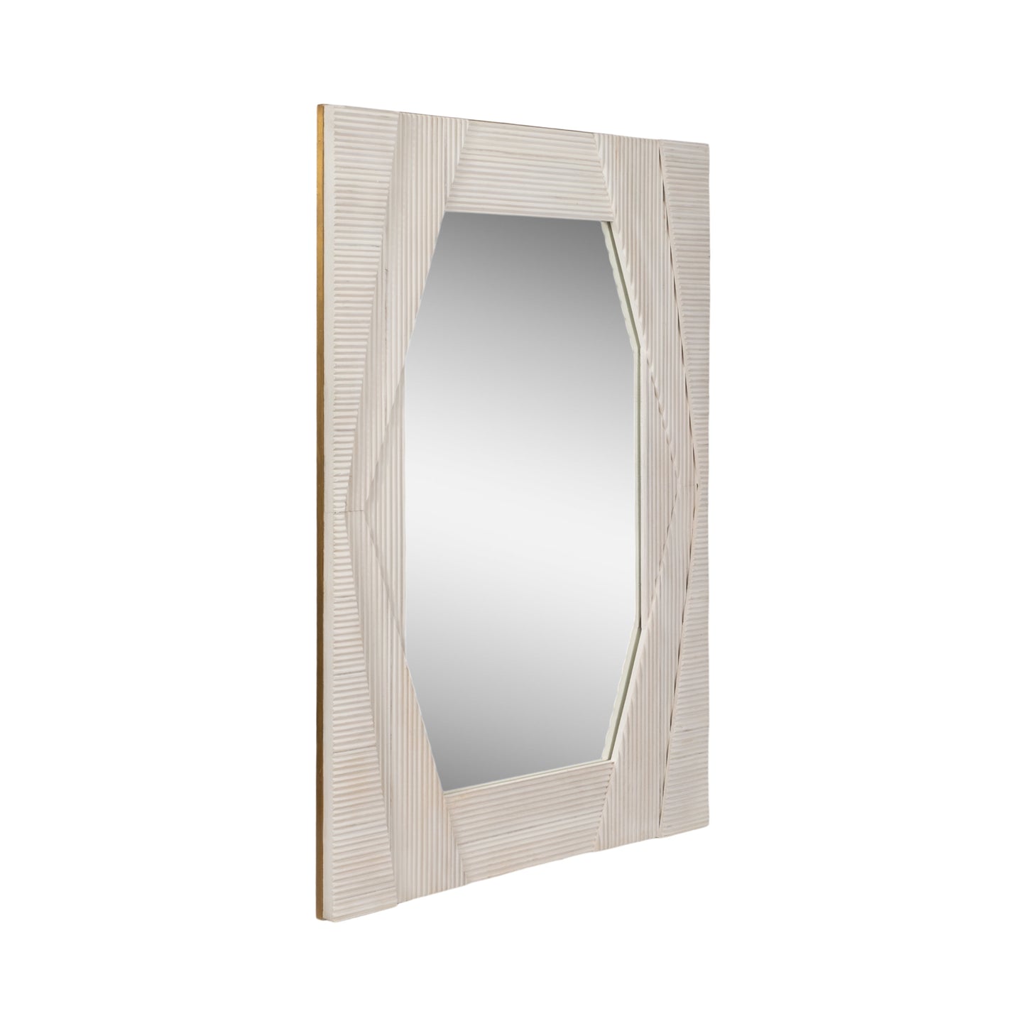54X36" HARLOW CARVED WOOD WALL MIRROR