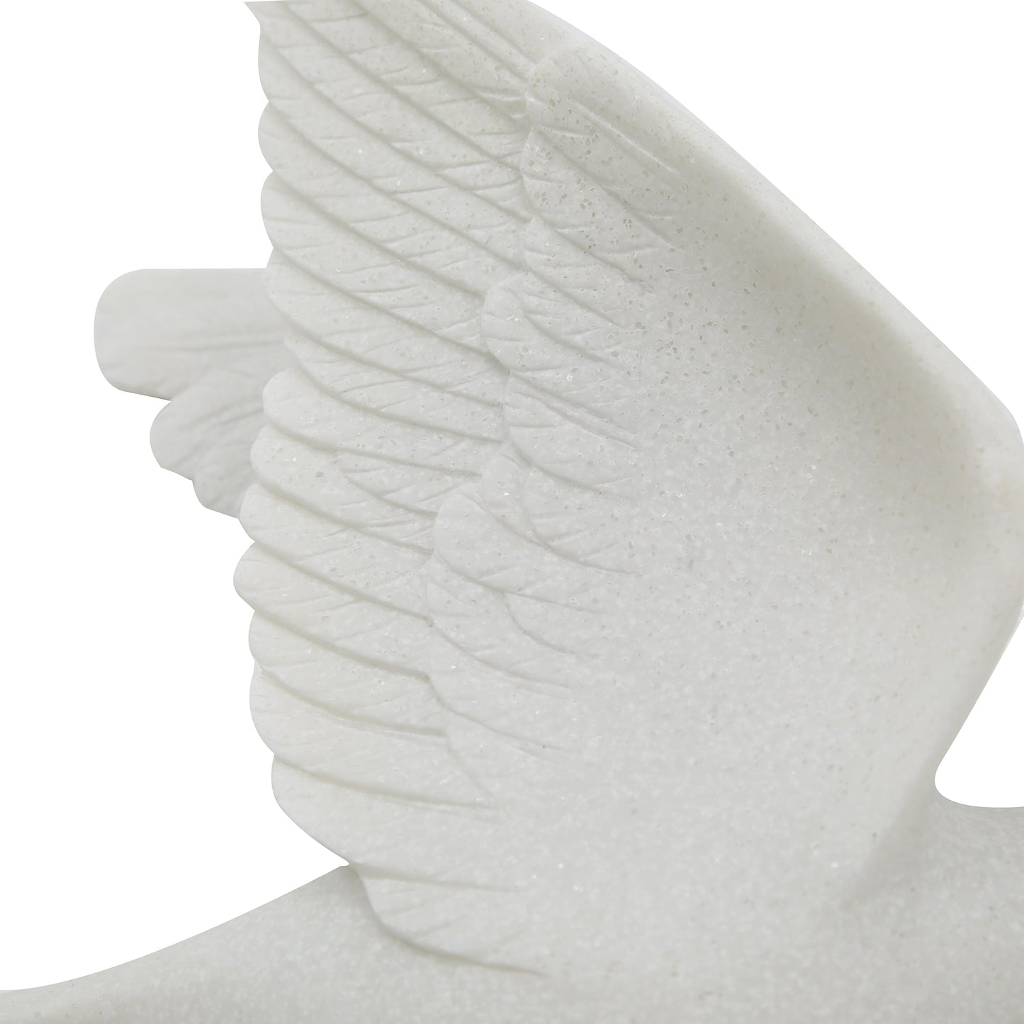 EV19794 |S/3 Horizon Quartz Resin Bird Wall Decor, White