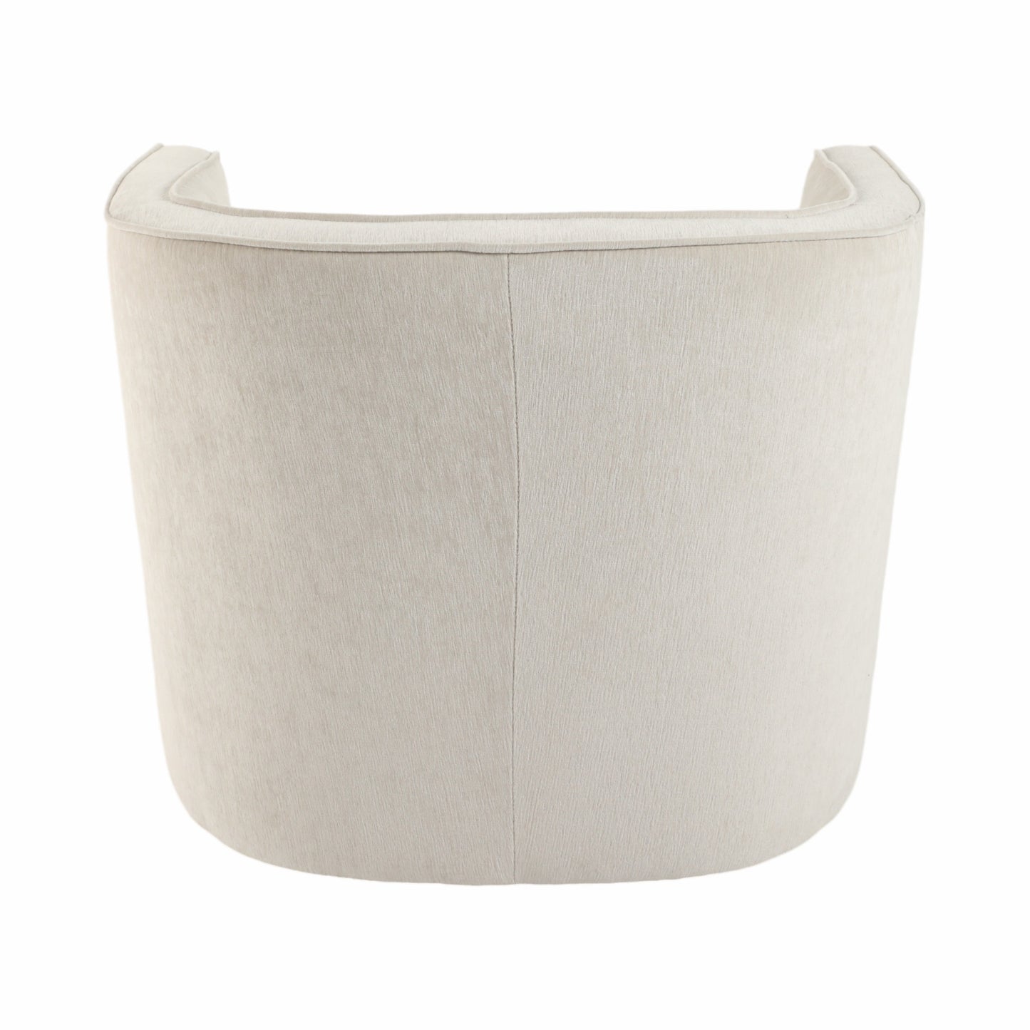 32" Karlsson Swivel Accent Chair, Ivory