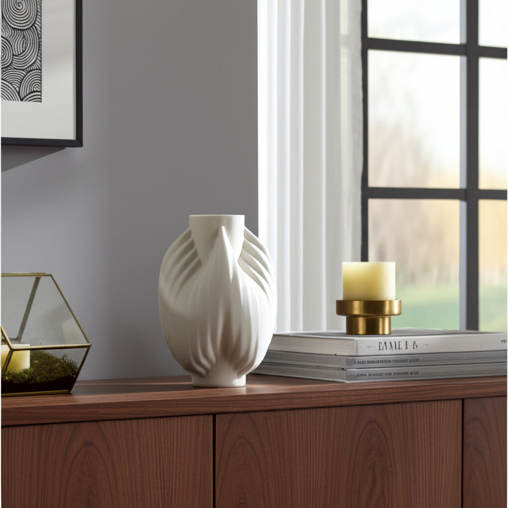 13" ECHO LARGE 3D PRINTED VASE |EV22064-02