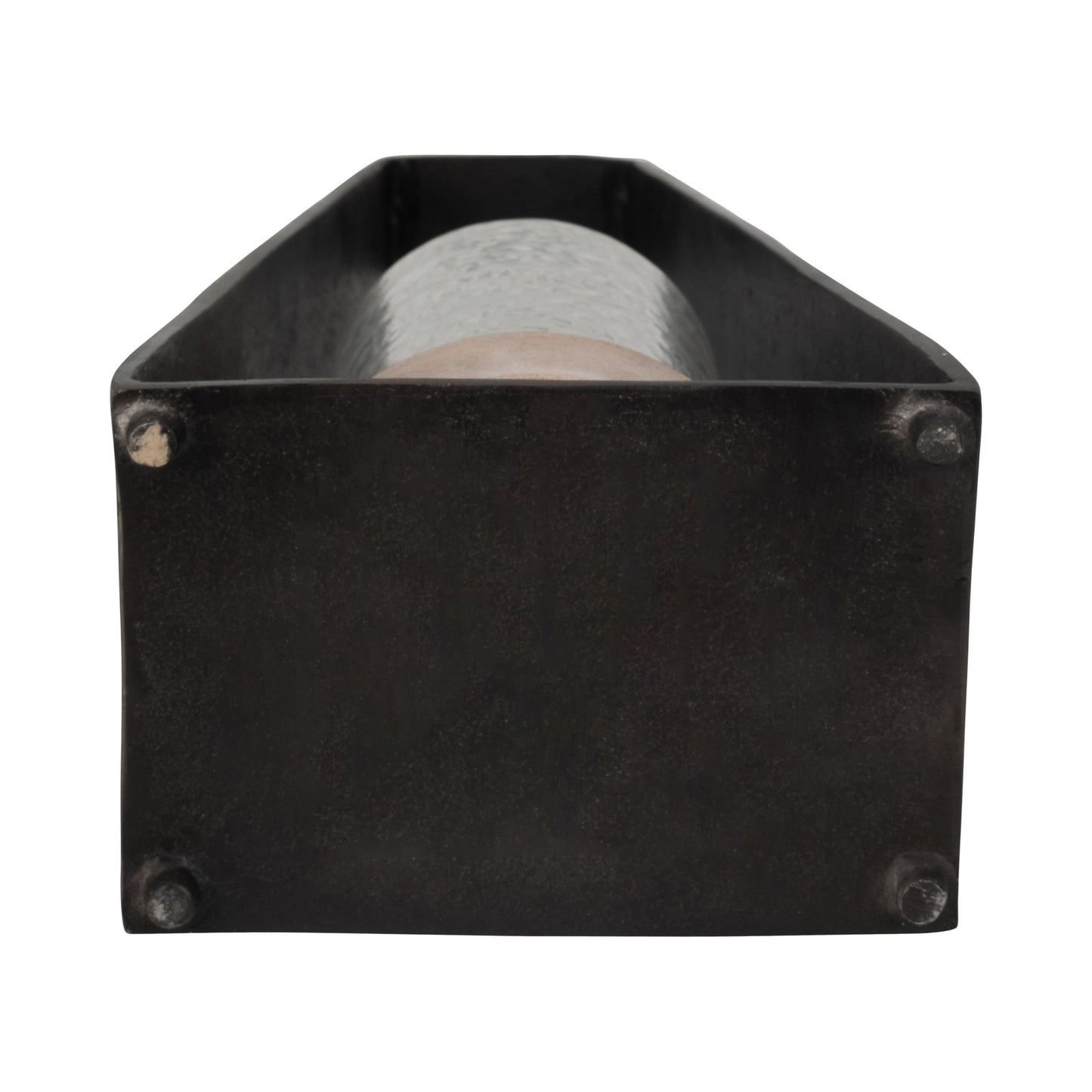 17"MAVERICK SMALL METAL & SANDSTONE HURRICANE, BLA