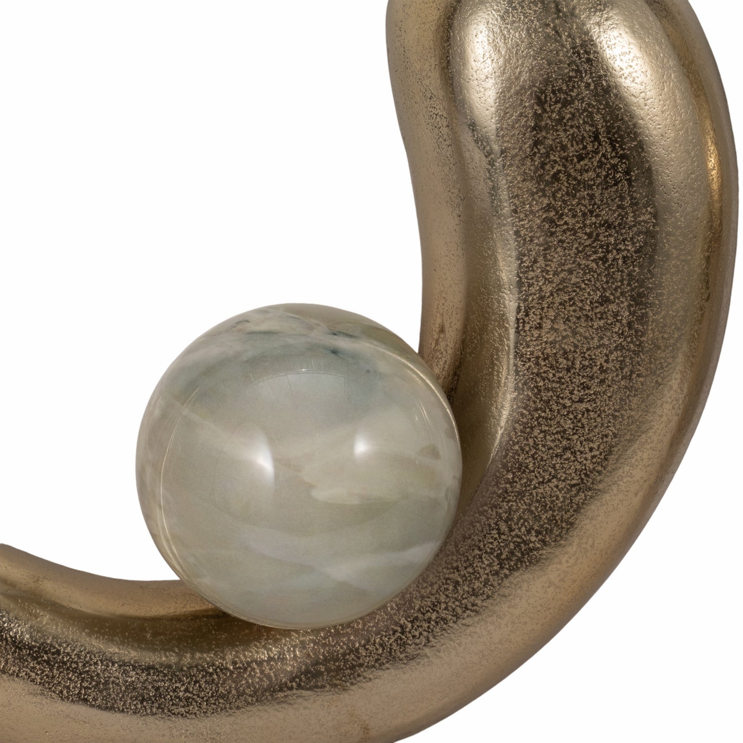 S/3 10/13/15" Amrita Gold Ring Wall Decor