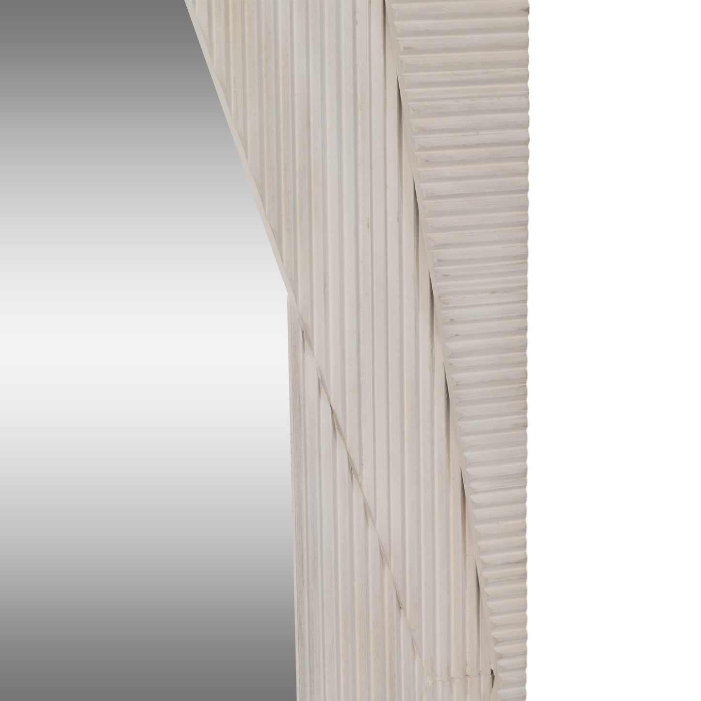 54X36" HARLOW CARVED WOOD WALL MIRROR