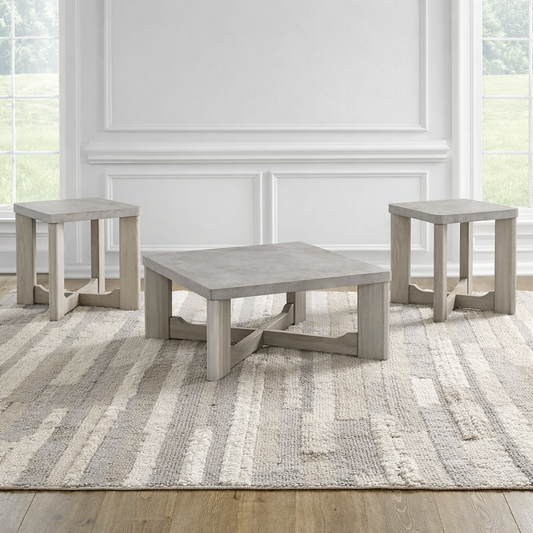 طاولة جارنيلي (مجموعة من 3)