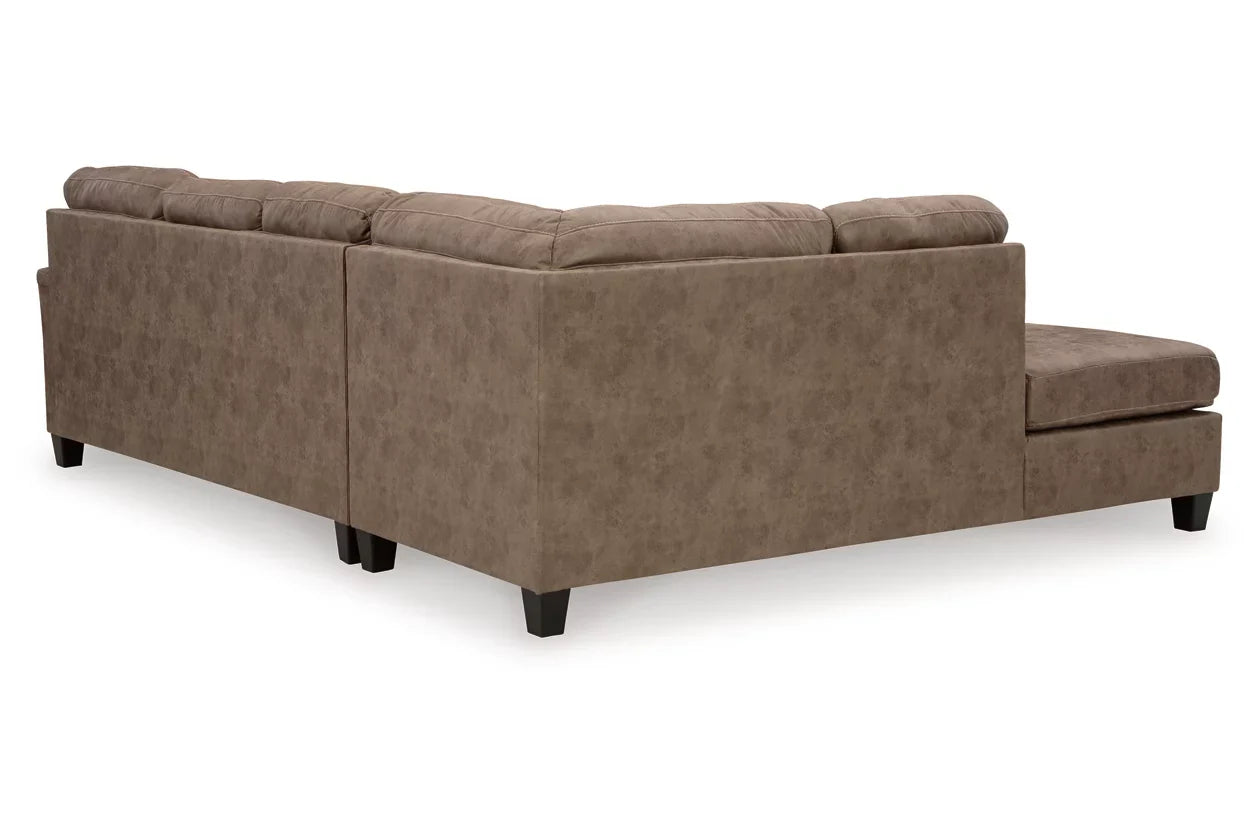 94004S3| Navi 2-Piece Sectional Sofa Sleeper Chaise